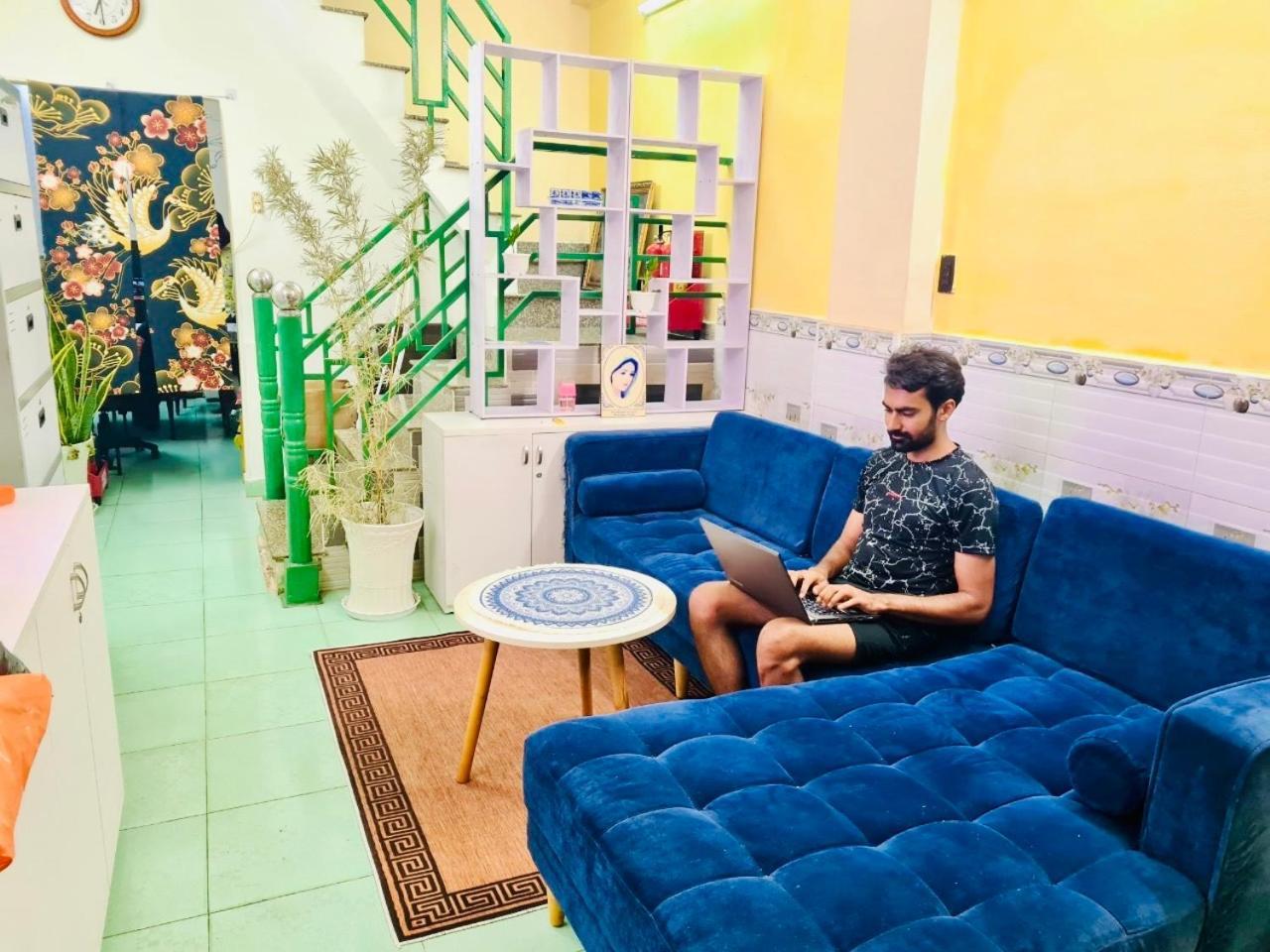 花ren Hostel Ho Chi Minh-staden Exteriör bild